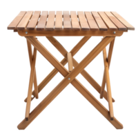 Patio Table front view full length isolate on transparency background png