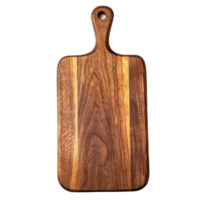 Cutting board front view full body isolate on transparency background png