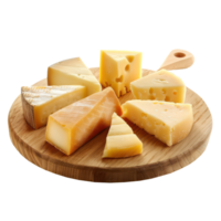 cheese plate front view full length isolate on transparency background png