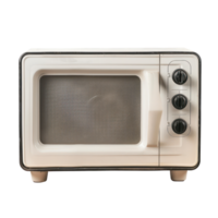 Microwave front view full length isolate on transparency background png