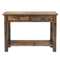 Entryway Table front view full length isolate on transparency background png