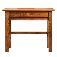 Entryway Table front view full length isolate on transparency background png