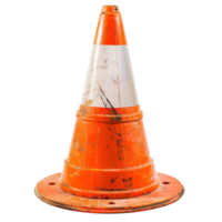 Traffic Cone isolate on transparency background png