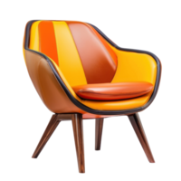 Lounge Chair isolate on transparency background png