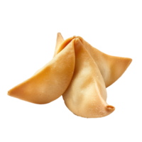 fortune cookie front view isolate on transparency background png