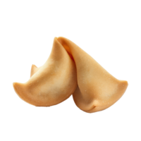 fortune cookie front view isolate on transparency background png