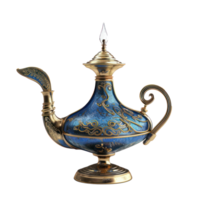 magic lamp isolate on transparency background png