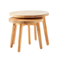 Nesting Table isolate on transparency background png