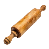 Rolling pin side view full length isolate on transparency background png