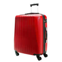 Trolley Bag front view full length isolate on transparency background png