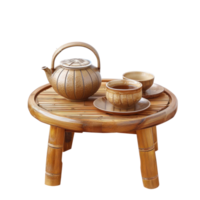 Tea Table isolate on transparency background png