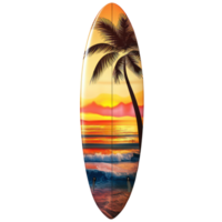 surfboard isolate on transparency background png