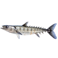 Barracuda full body isolate on transparency background png