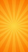 Straight Star Burst In Blank Vertical Plain Background vector
