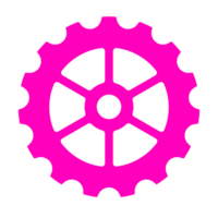 Cogwheel Shape Design png