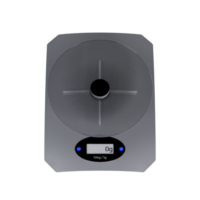 Food Scale - Upper High View at Front Angle 0 Degrees png
