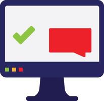 Pop Up Business Message vector