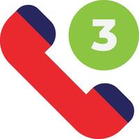 Missed Call Communication vector
