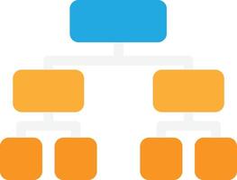 Hierarchical Structure Diagram vector