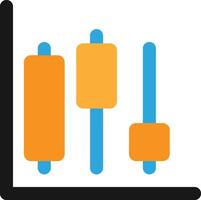 Bar Graph Analytics vector