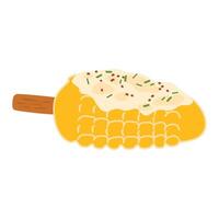 Cinco de Mayo Elote element design vector