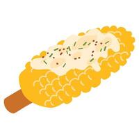 Cinco de Mayo Elote element illustration vector