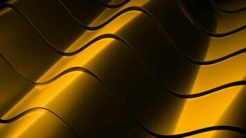 Yellow and green stripes. Design. Bright background with stripes that move upwards in cartoon abstraction. video