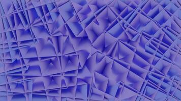 3D kaleidoscopic industrial art abstract background. Design. Lilac twisted pipes creating fractal effect. video