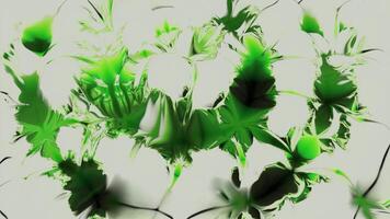 rör på sig skimrande vågor av flytande mönster. design. rör på sig flytande med blinkande plasma mönster. flytande rör sig i vågor med explosiv mönster video