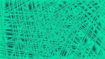 Abstract green spider web in kaleidoscope style. Design. Concept of fractal art pattern. video