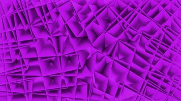 Abstract futuristic fractal rid background. Design. Lilac pattern with kaleidoscopic grid. video