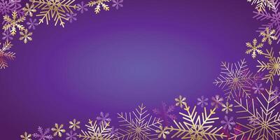 Christmas card, template with snowflakes. Snowflake background. vector