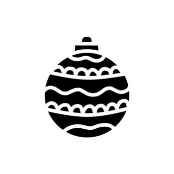 negrita íconos decorativo ligero bulbo mano dibujado estilo para Navidad decoración vector