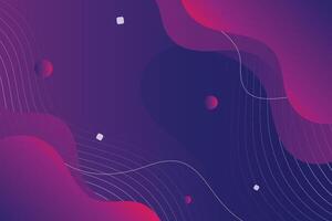 Modern abstract fluid shapes and wavy thin lines background. Dark tones backdrop. vector
