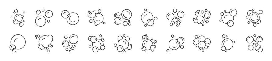 Foam Modern Linear Icon. Perfect for design, infographics, web sites, apps. vector