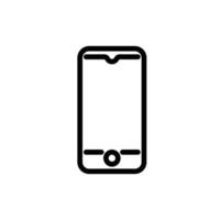 Modern Smartphone Device vector