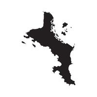 Seychelles Map Icon Design vector