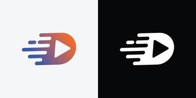 Two logos for a company that is called d vector