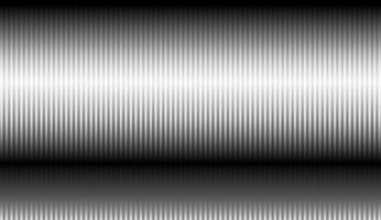 Ribbed glass with blurred black and white gradient background. Reflected glass texture horizontal template. Refraction texture acrylic ribbed gray. illustration vector