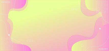 Abstract pastel neon holographic blurred gradient background. vector