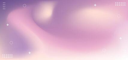 Abstract gradient background in soft pink and purple hues. vector