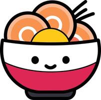 Illustration Food Object Icon Concept vector