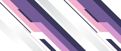 A contemporary design featuring abstract diagonal stripes in shades of purple, pink, and gray on a white background. Ideal for backgrounds, branding, and digital art. vector