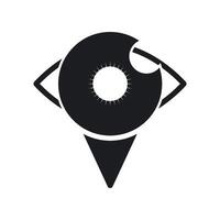 Eye Template Icon vector