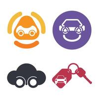 Car Logo Template Icon vector