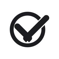 Check Template Icon vector