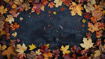 Autumn Leaves Frame photo
