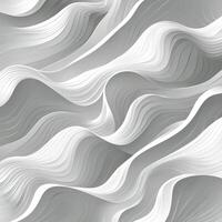 Abstract white texture with flowing lines and contours creating a soft wave pattern photo