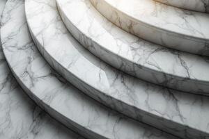 Elegant spiral staircase captured from above in a historic building with intricate design details photo