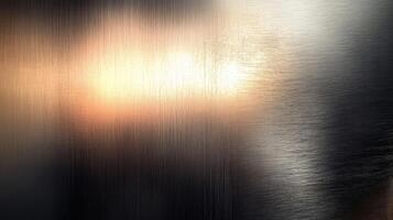 Abstract Brushed Metal Background with Gradient and Light Reflection photo